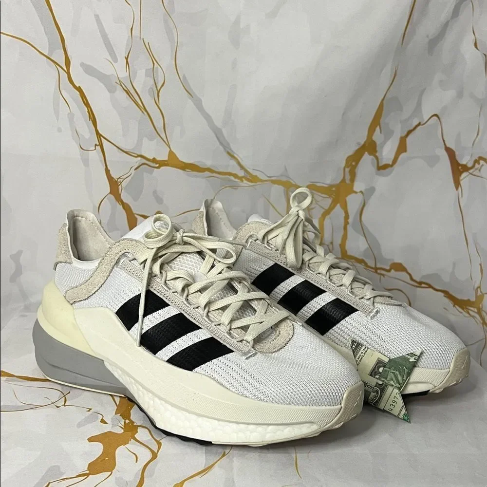 * Adidas Avryn_X sneaker in Cloud White and Core Black